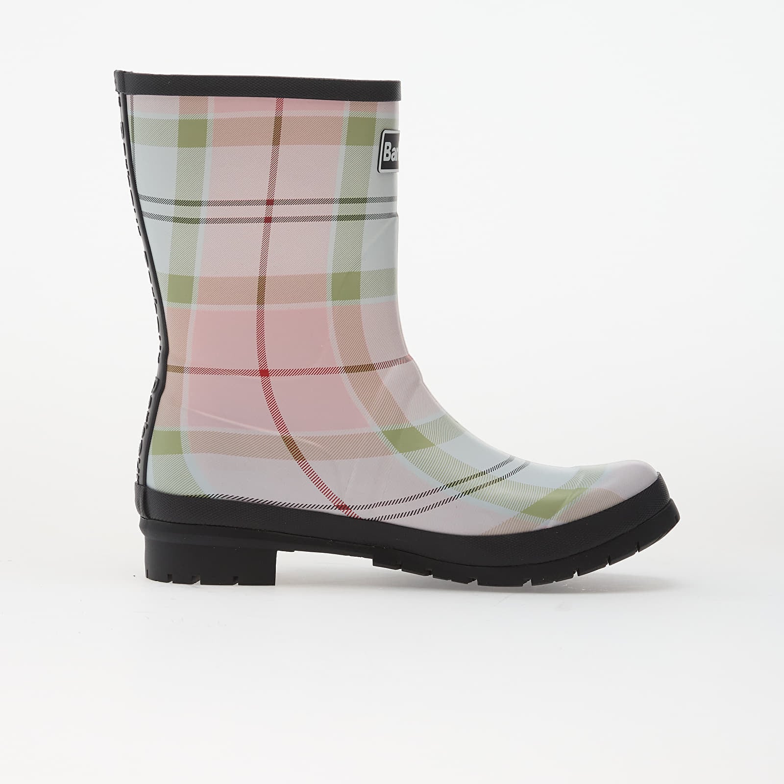 Buty damskie Barbour Banbury Wellington Boots Cherry Blossom Tartan