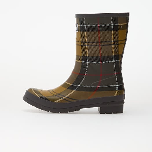 Barbour Banbury Wellington Boots Dress Tartan
