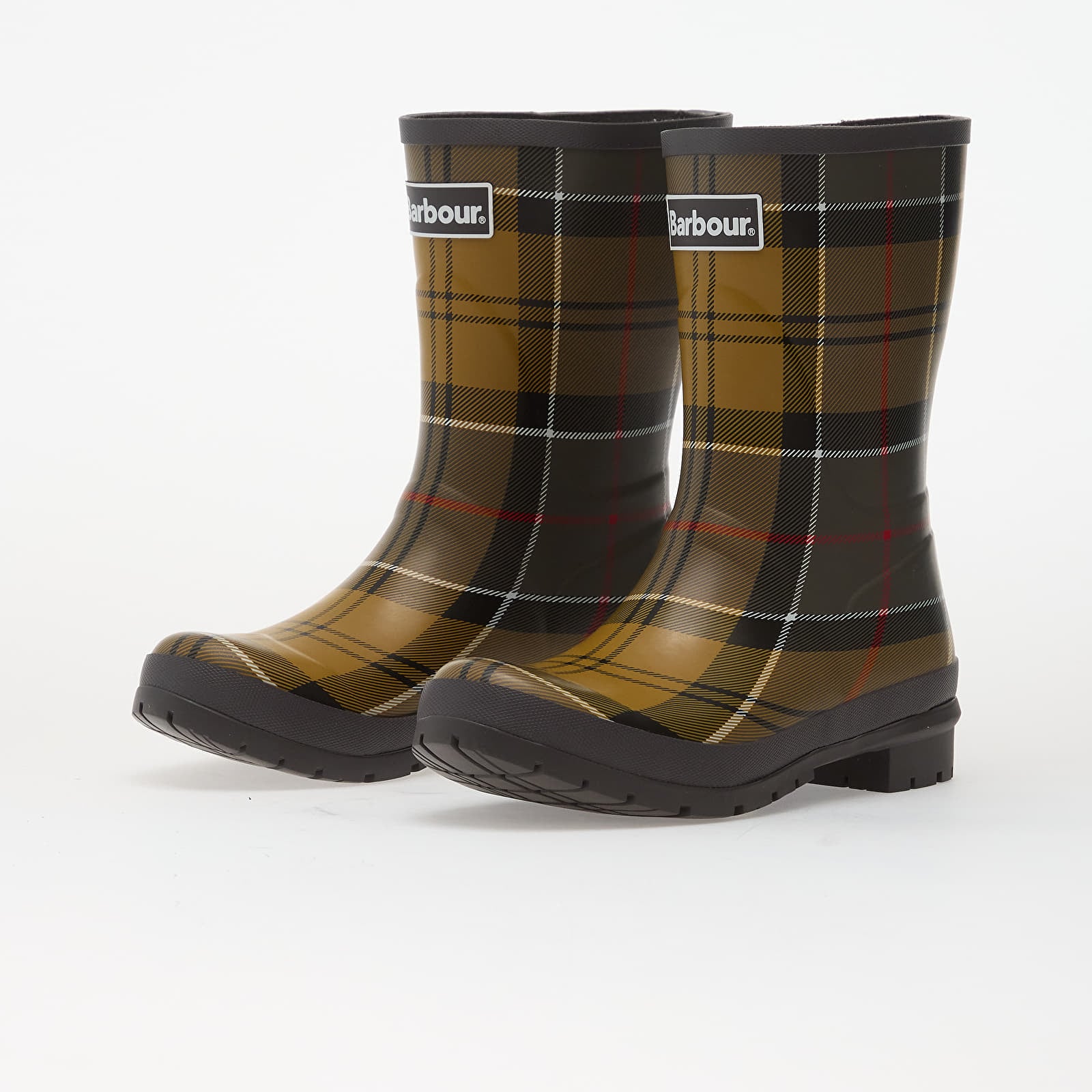 Buty damskie Barbour Banbury Wellington Boots Dress Tartan