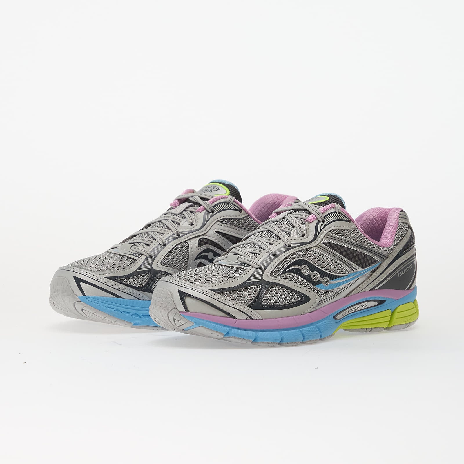 Men's sneakers and shoes Saucony Guide 7 Grey/ Aqua