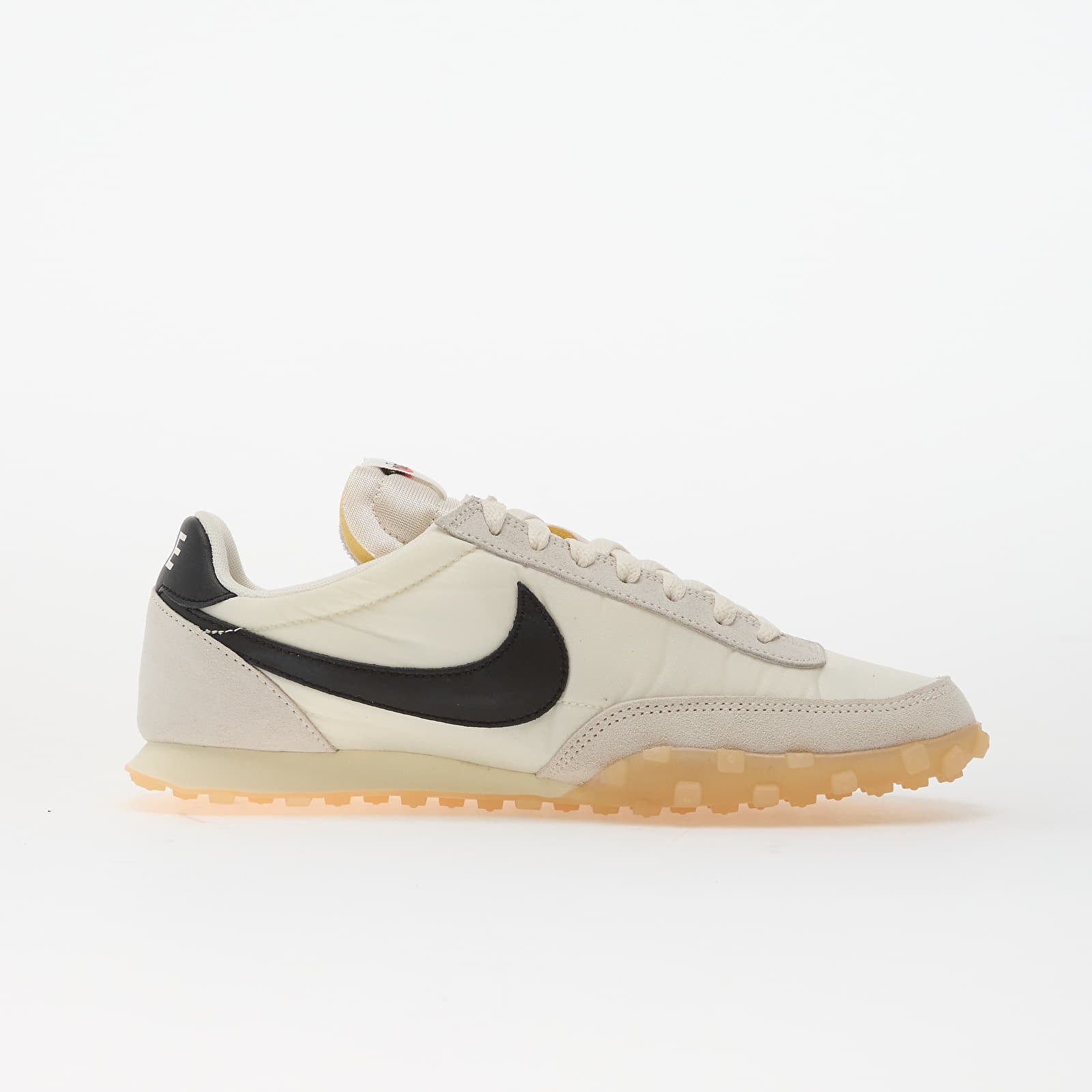 Men's sneakers and shoes Nike Waffle Racer Sail/ Black-Coconut Milk-Gum Light Brown