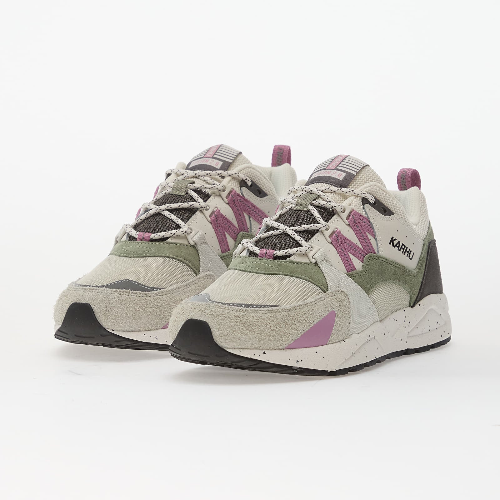 Men's sneakers and shoes Karhu Fusion 2.0 Dark Gull Gray/ Lilas