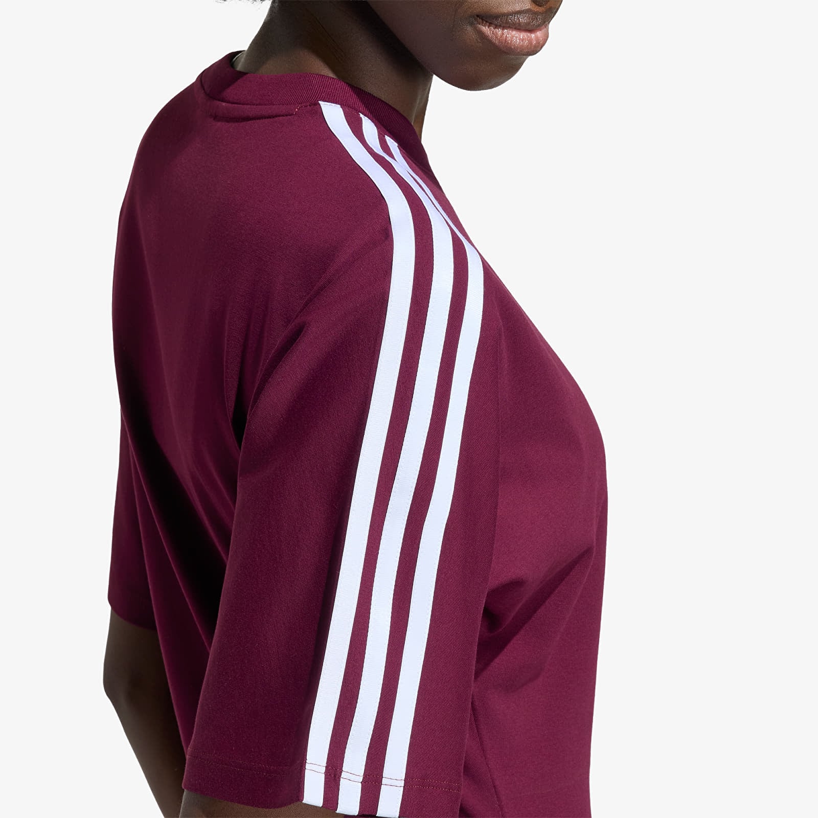 T-shirts femme adidas Adilenium 5.0 Slim T-Shirt Maroon
