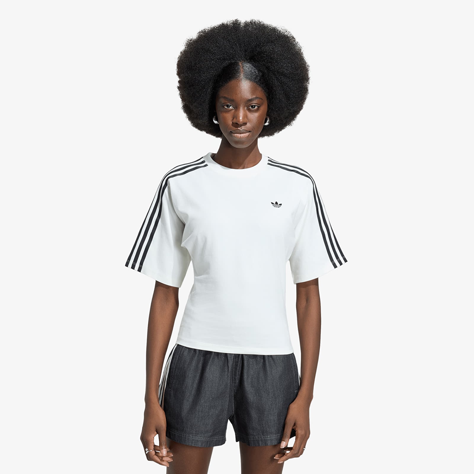 Dámske tričká adidas Adilenium 5.0 Slim T-Shirt Off White