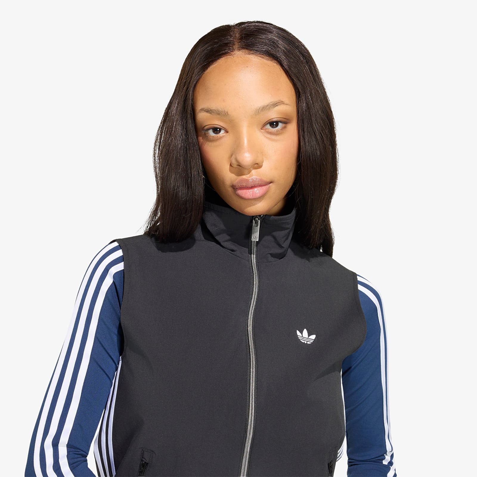 Γυναικεία φούτερ  adidas Adilenium 5.0 Sleeveless Track Top Black