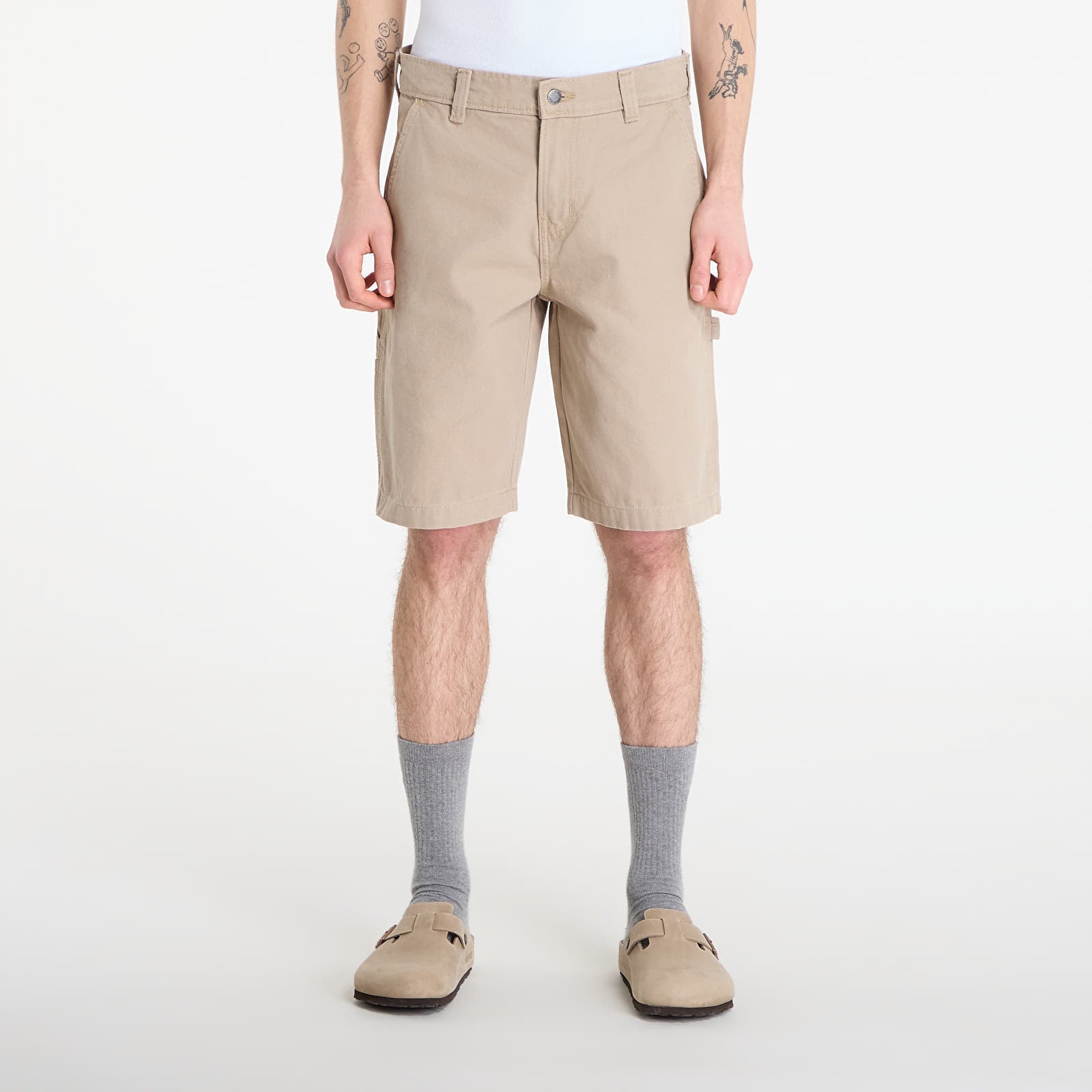Men's shorts Dickies Canvas Carpenter Short Desert Sand