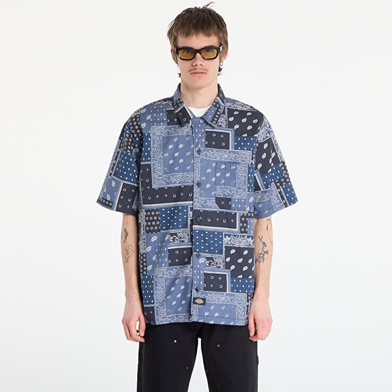Marškiniai Dickies Glandorf Shirt Ss Dark Navy