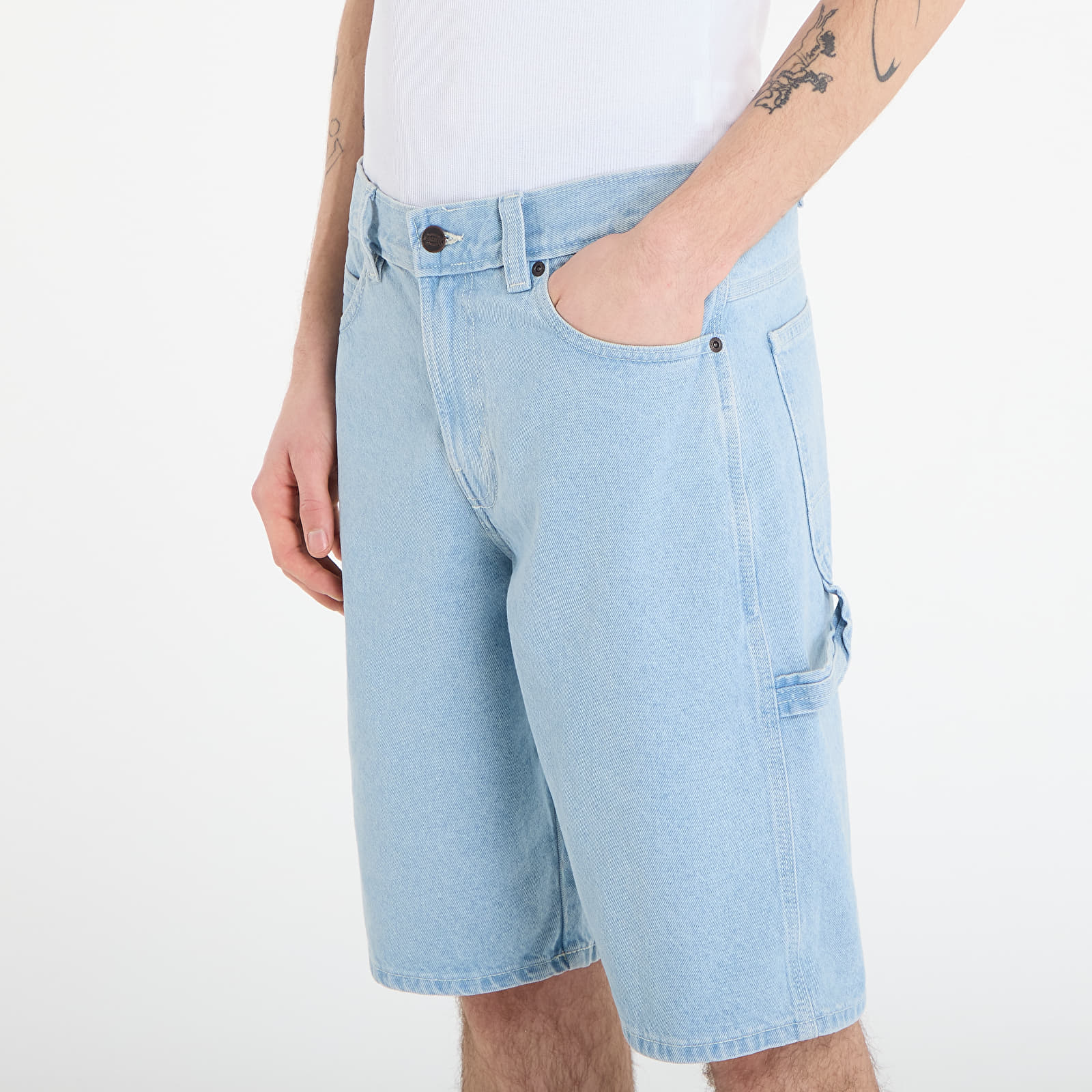 Men's shorts Dickies 993 11 Inch Carpenter Shorts Vintage Blue