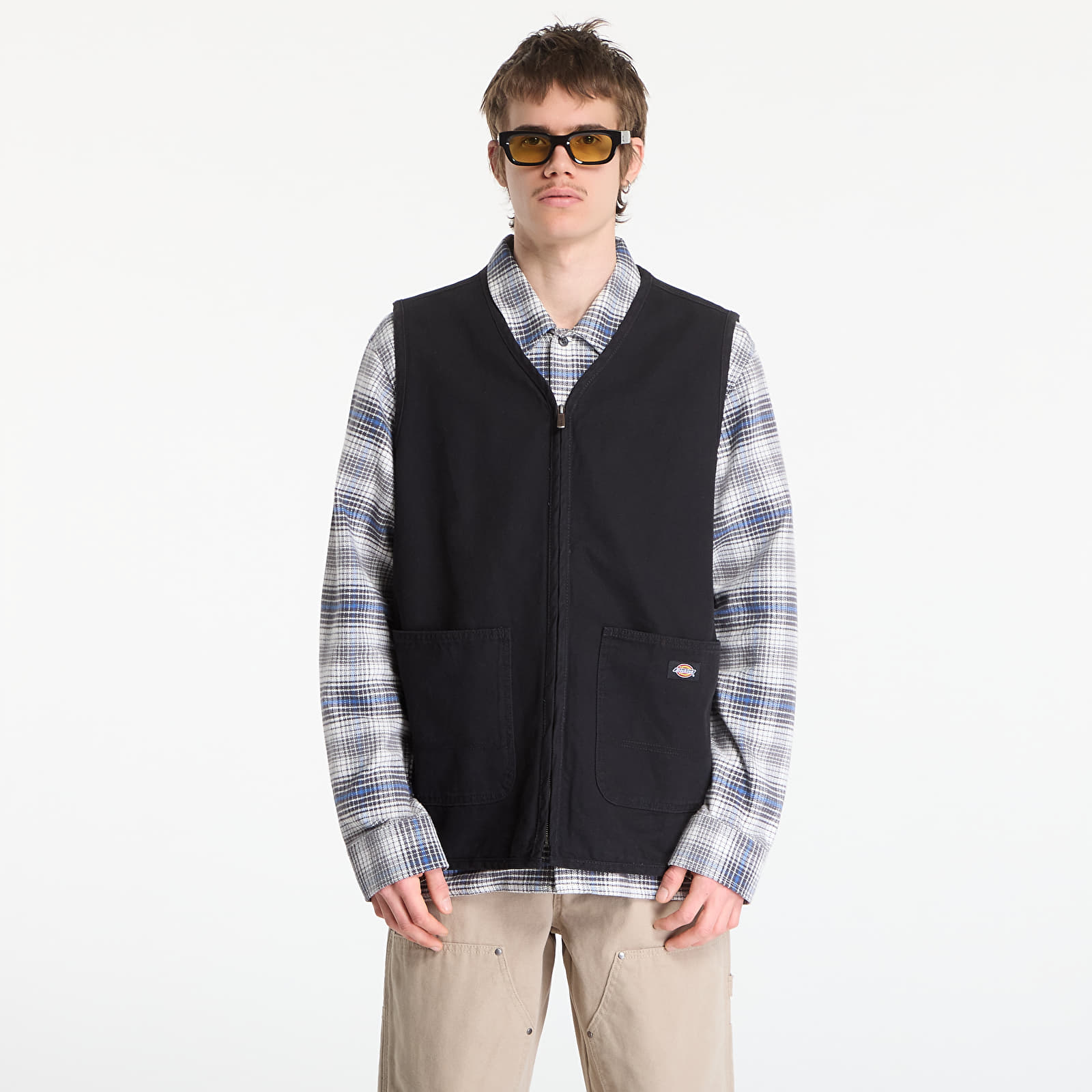 Férfi mellények Dickies Canvas Summer Vest Black