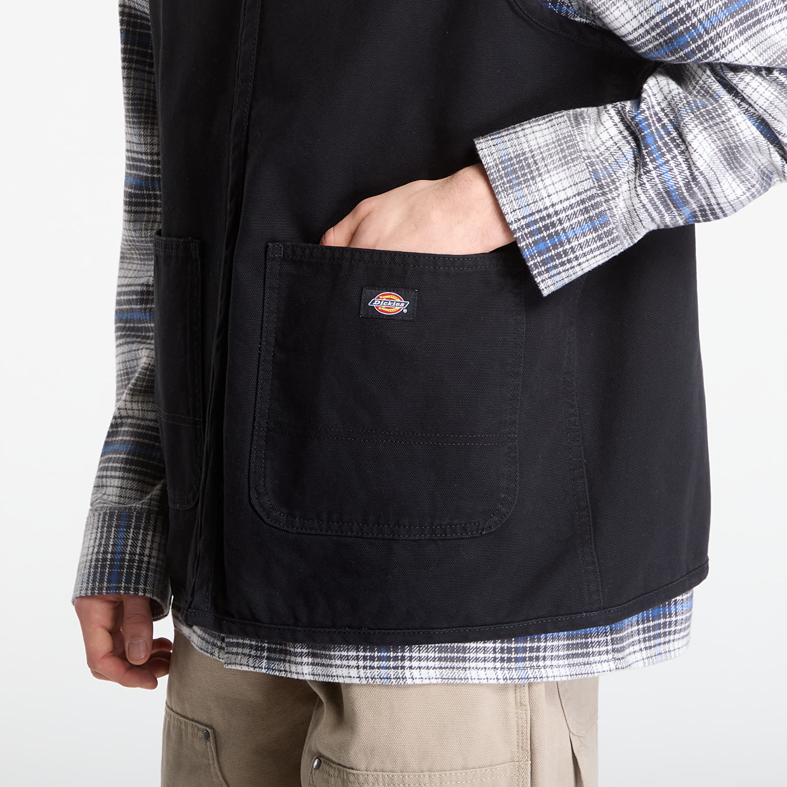 Férfi mellények Dickies Canvas Summer Vest Black