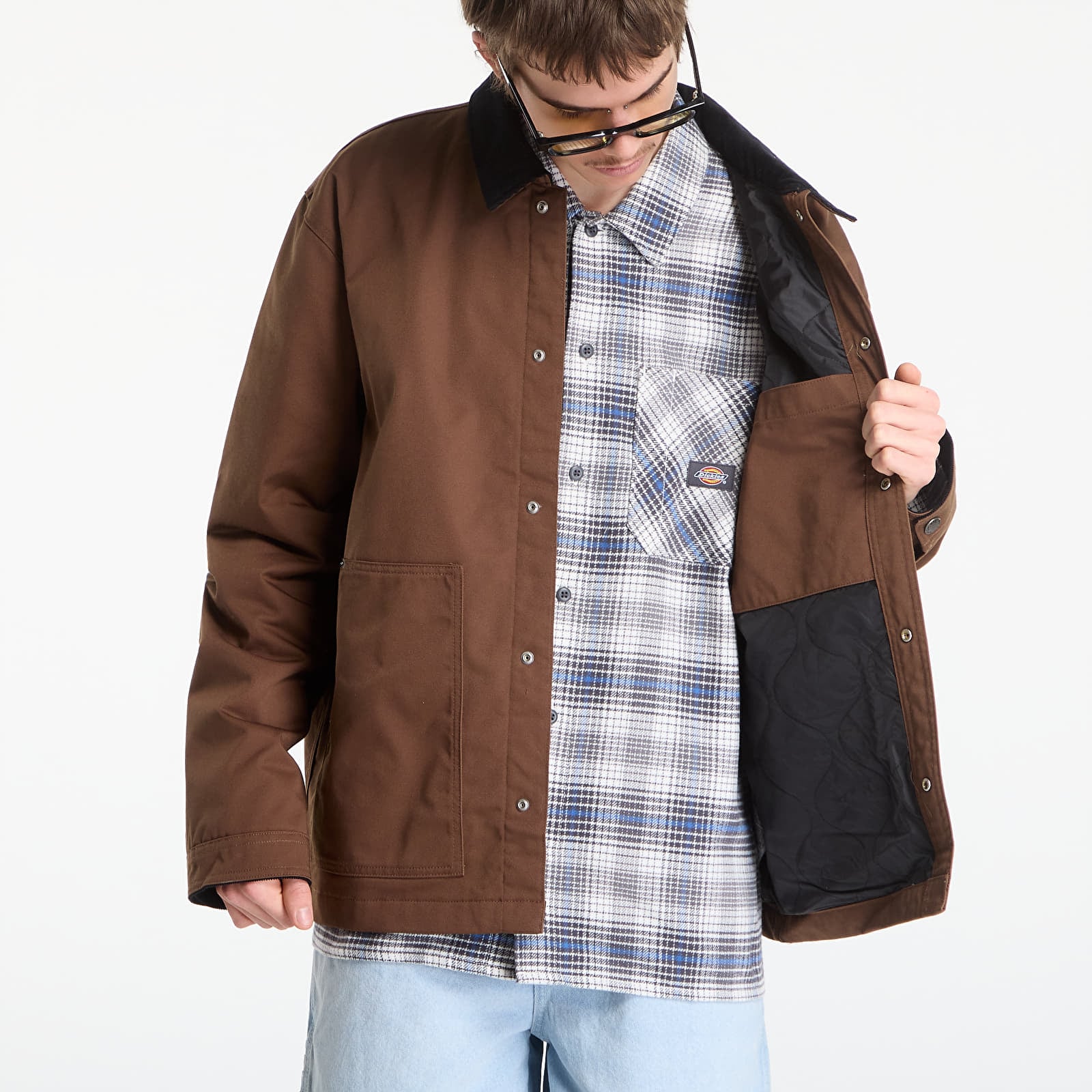 Jachete pentru bărbați Dickies Union Barn Jacket Timber Brown
