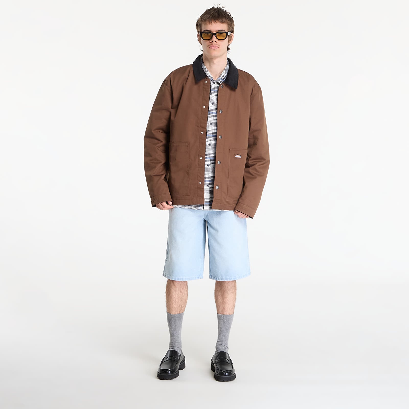 Jachete pentru bărbați Dickies Union Barn Jacket Timber Brown