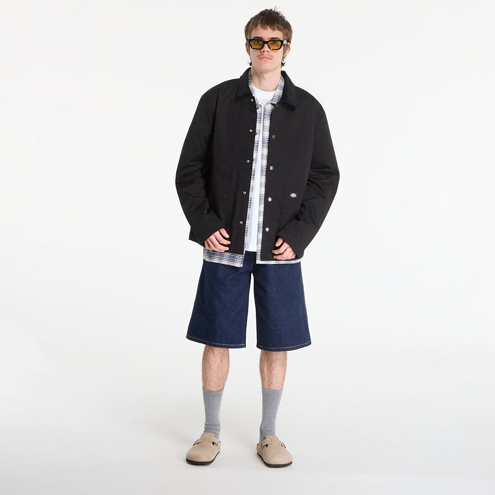 Jachete pentru bărbați Dickies Union Barn Jacket Black