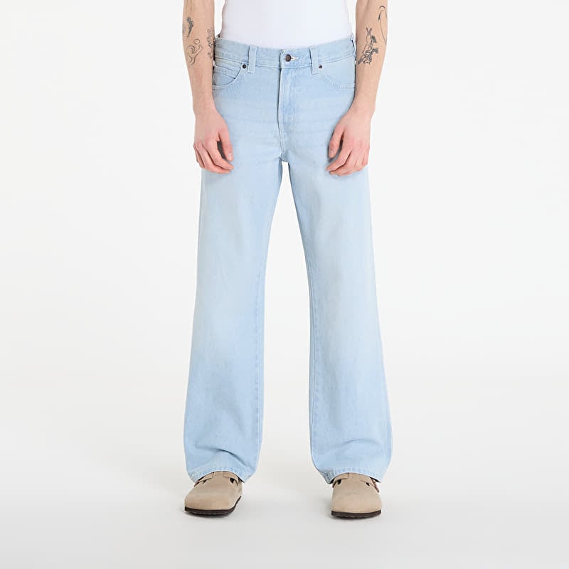 Calças de ganga Dickies 954 Relaxed Straight Work Jeans Fog Blue