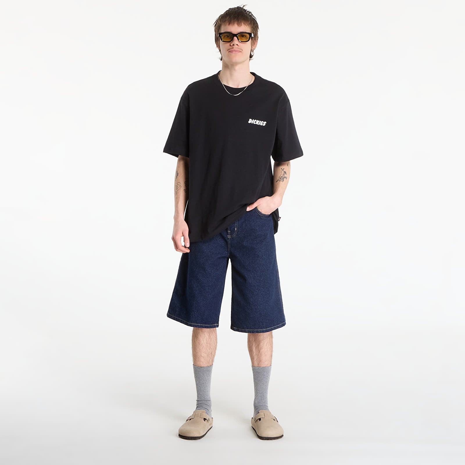 Мъжки тениски Dickies Dry Ridge Ss Tee Black