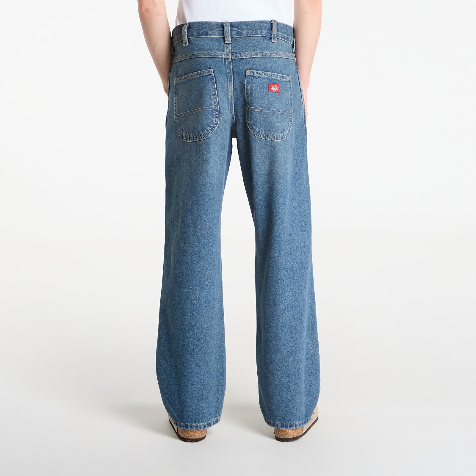 Jeans for menn Dickies 954 Relaxed Straight Work Jeans Blue