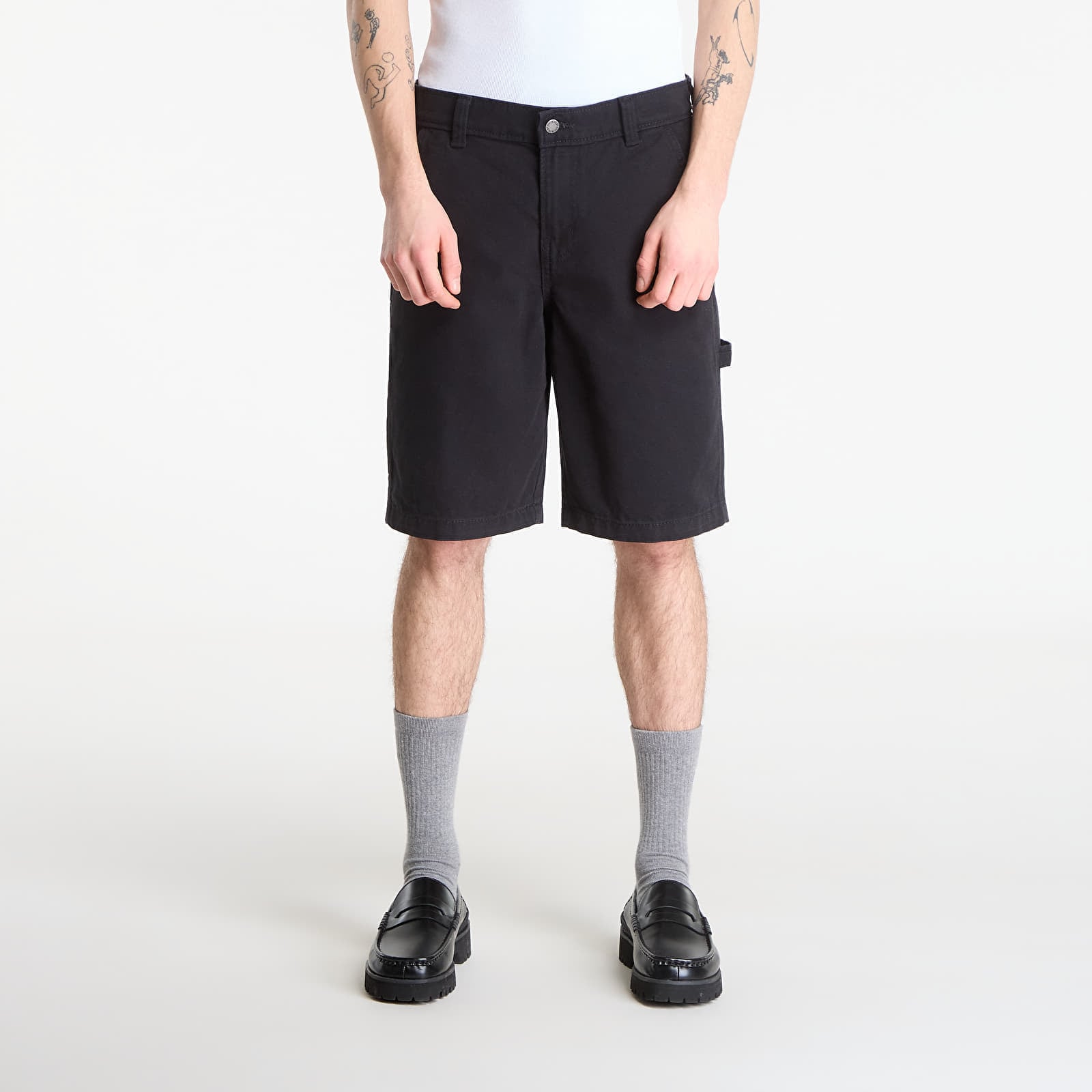 Къси панталони Dickies Canvas Carpenter Short Black W38