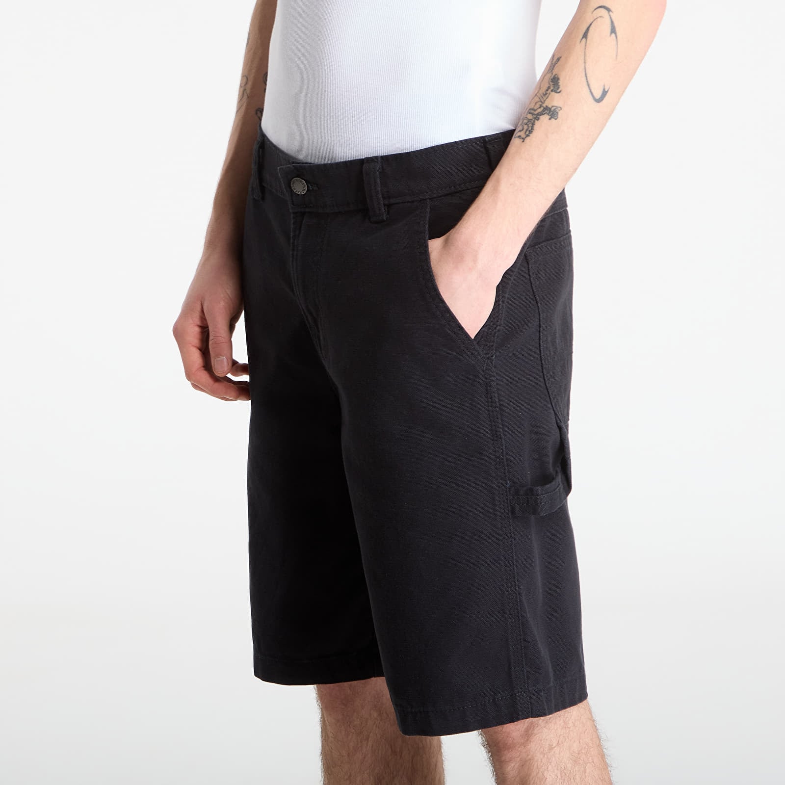 Meeste lühikesed püksid Dickies Canvas Carpenter Short Black