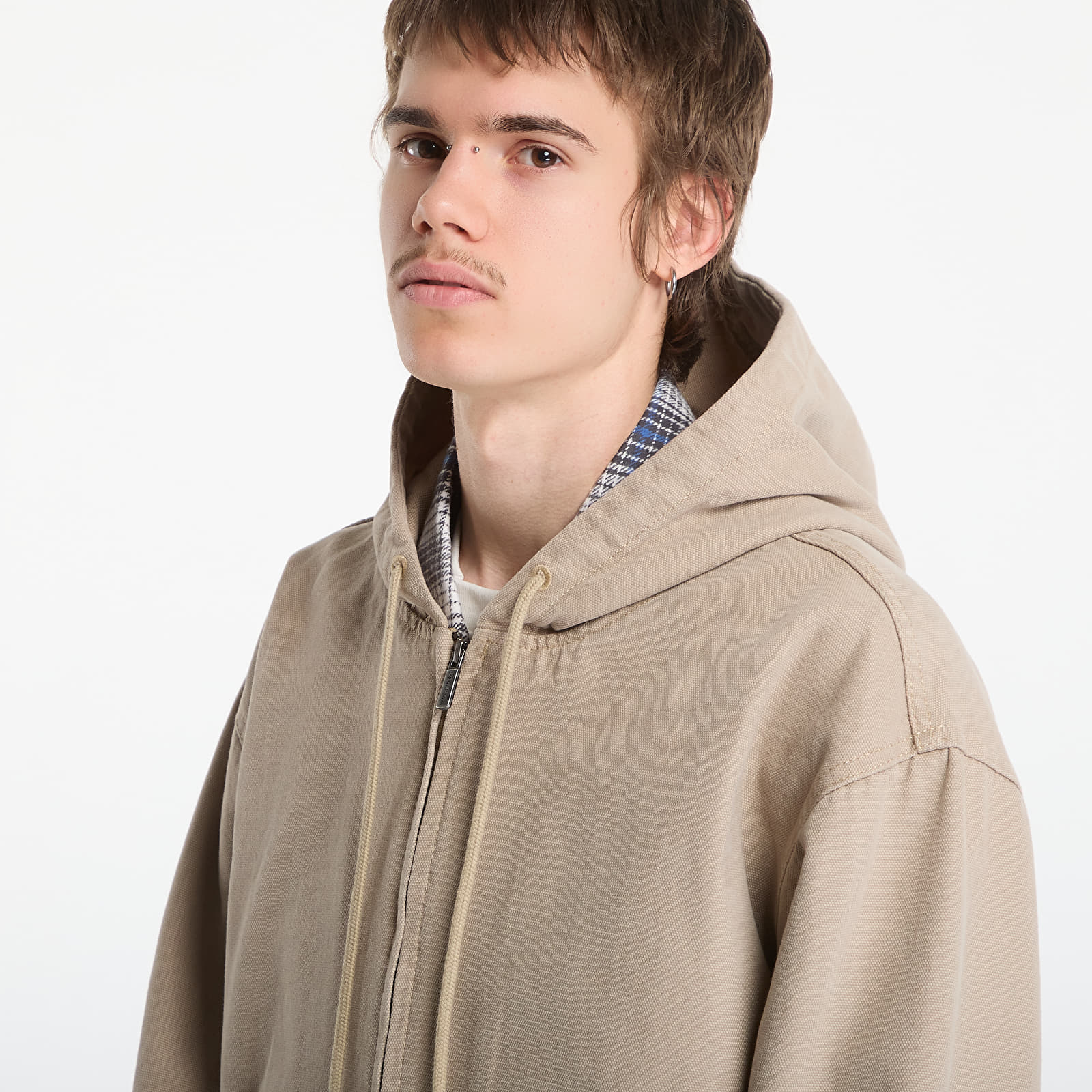 Muške bomber jakne Dickies Unlined Canvas Hooded Bomber Desert Sand