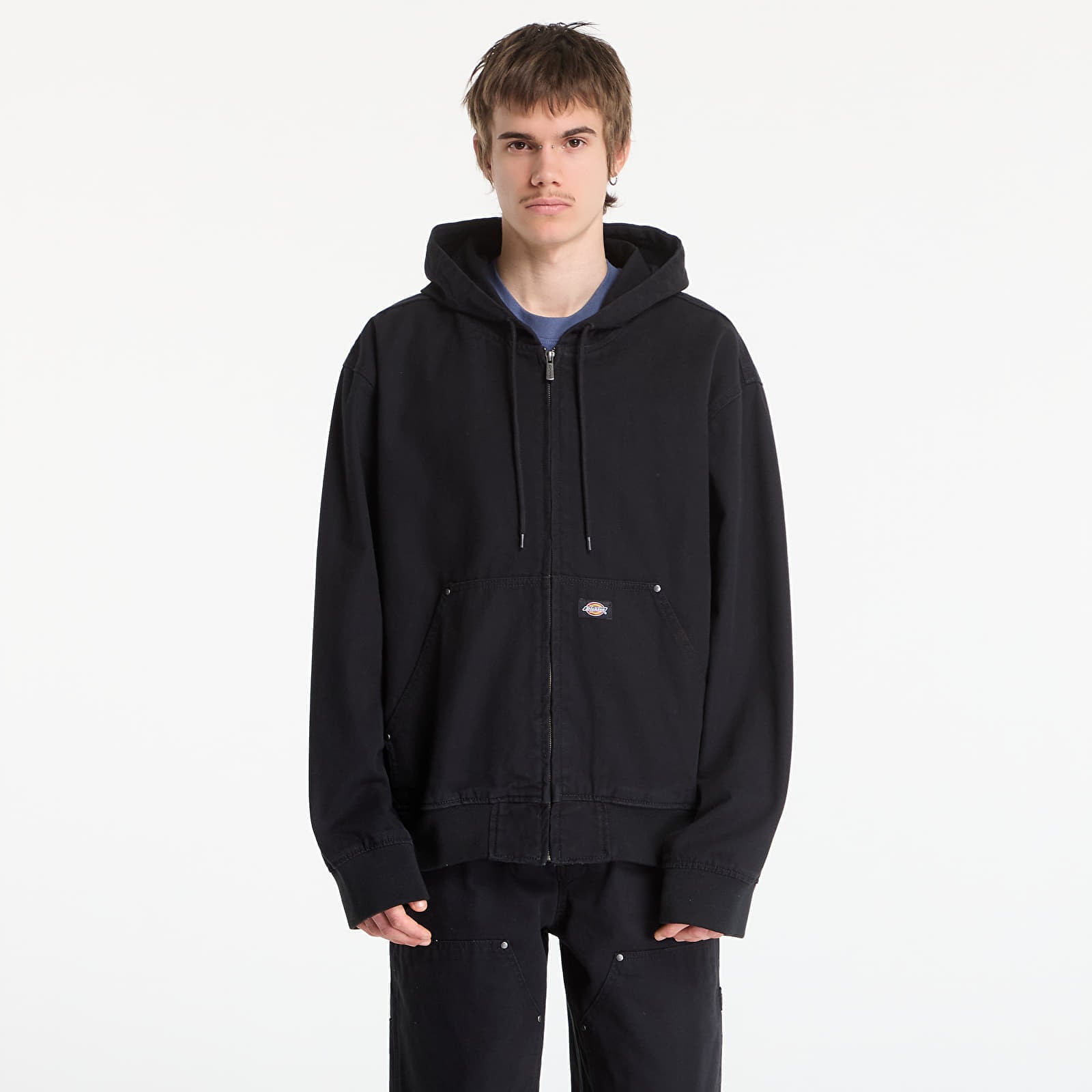 Bomber Dickies Unlined Canvas Hooded Bomber Black L