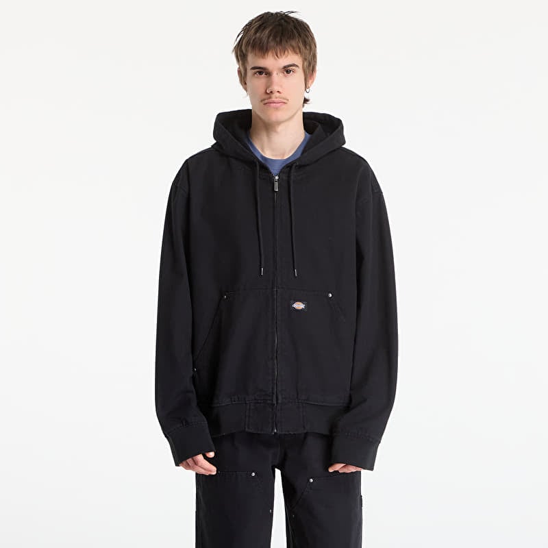 Bomber Dickies Unlined Canvas Hooded Bomber Black
