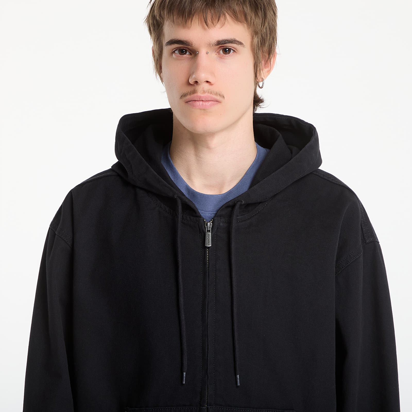 Muške bomber jakne Dickies Unlined Canvas Hooded Bomber Black