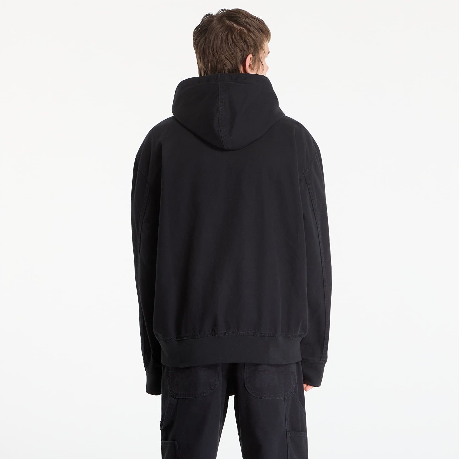 Muške bomber jakne Dickies Unlined Canvas Hooded Bomber Black