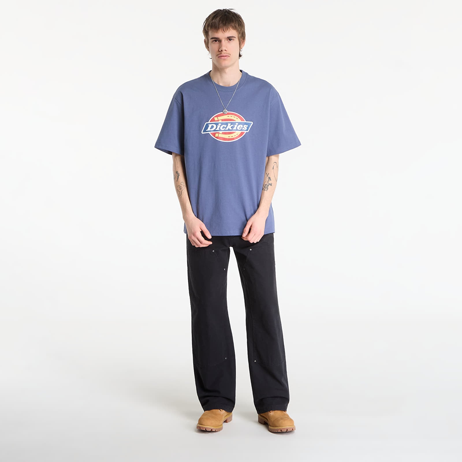 Pánske tričká Dickies Dickies Icon Ss Tee Retro Indigo