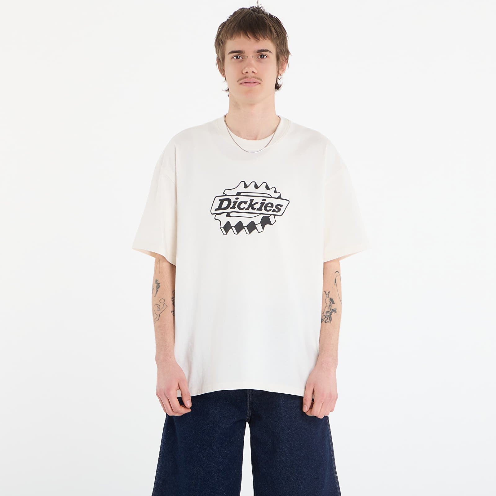 Мъжки тениски Dickies Irondale Ss Tee Egret