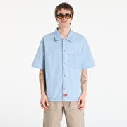 Dickies Denim Shirt Ss Fog Blue