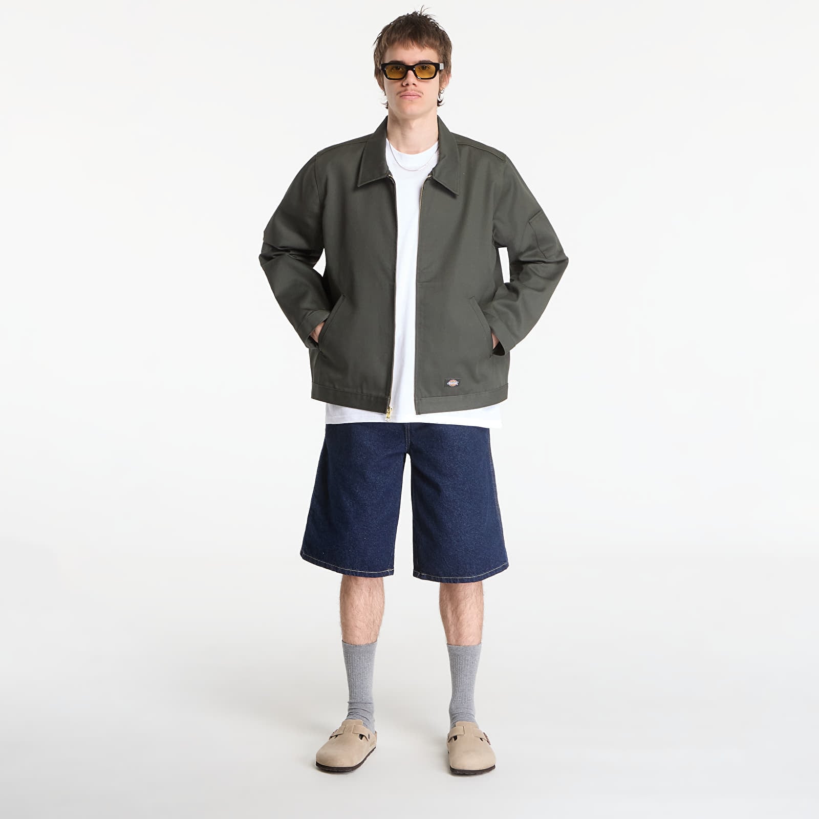 Férfi kabátok Dickies M Unlined Eisenhower Jacket Rec Olive Green