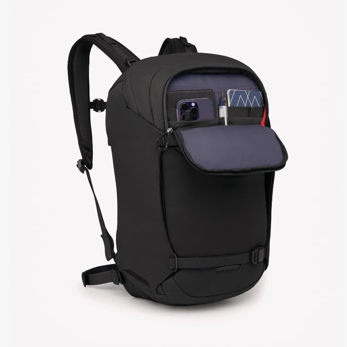 Plecaki męskie Osprey Metron 24 Pack Black/ Anchor Blue