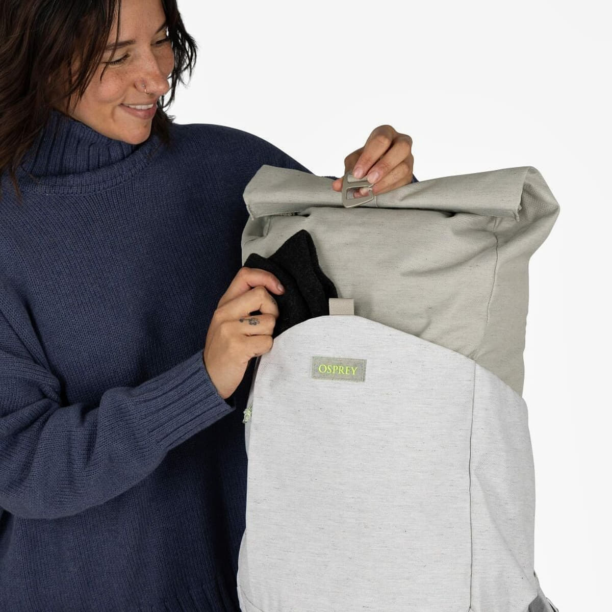 Σακίδιο πλάτης Osprey Arcane Earth Roll Top Pediment Grey 24l