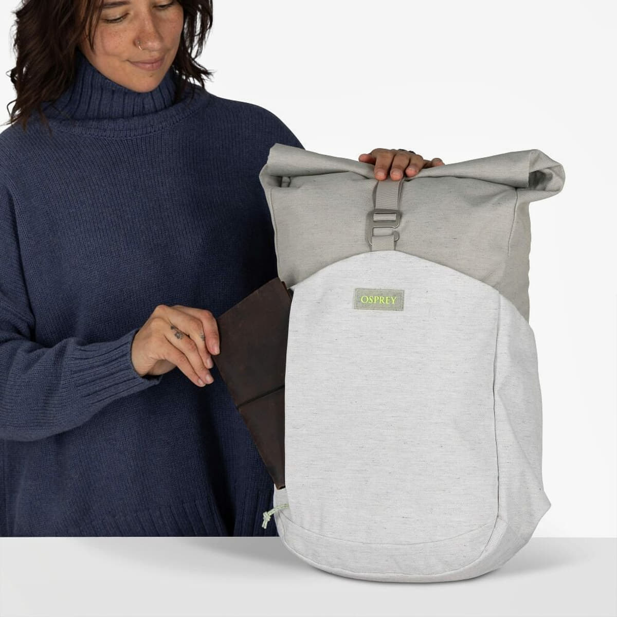 Rygsække til mænd Osprey Arcane Earth Roll Top Pediment Grey