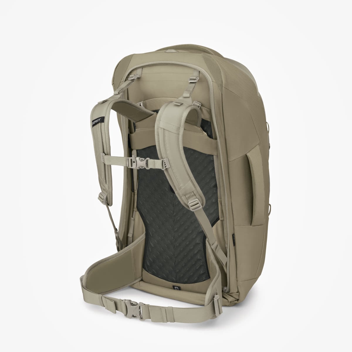 Women's backpack Osprey Fairview 70 Sawdust/ Olive Tan
