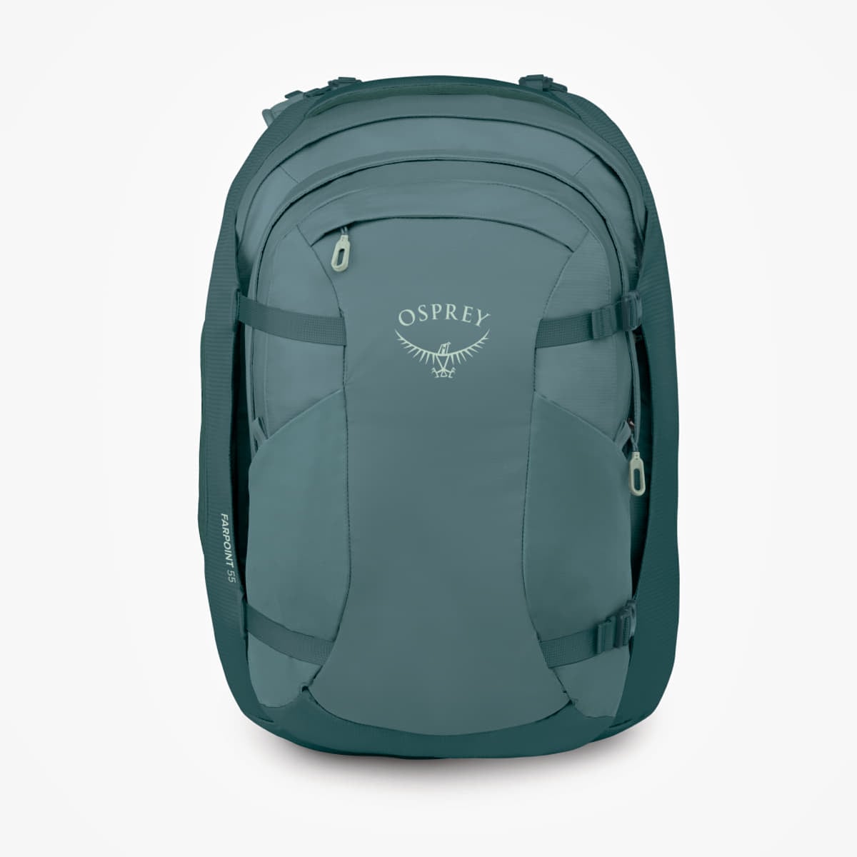 Plecaki męskie Osprey Farpoint 55 Cascade Blue/ Torrent Blue