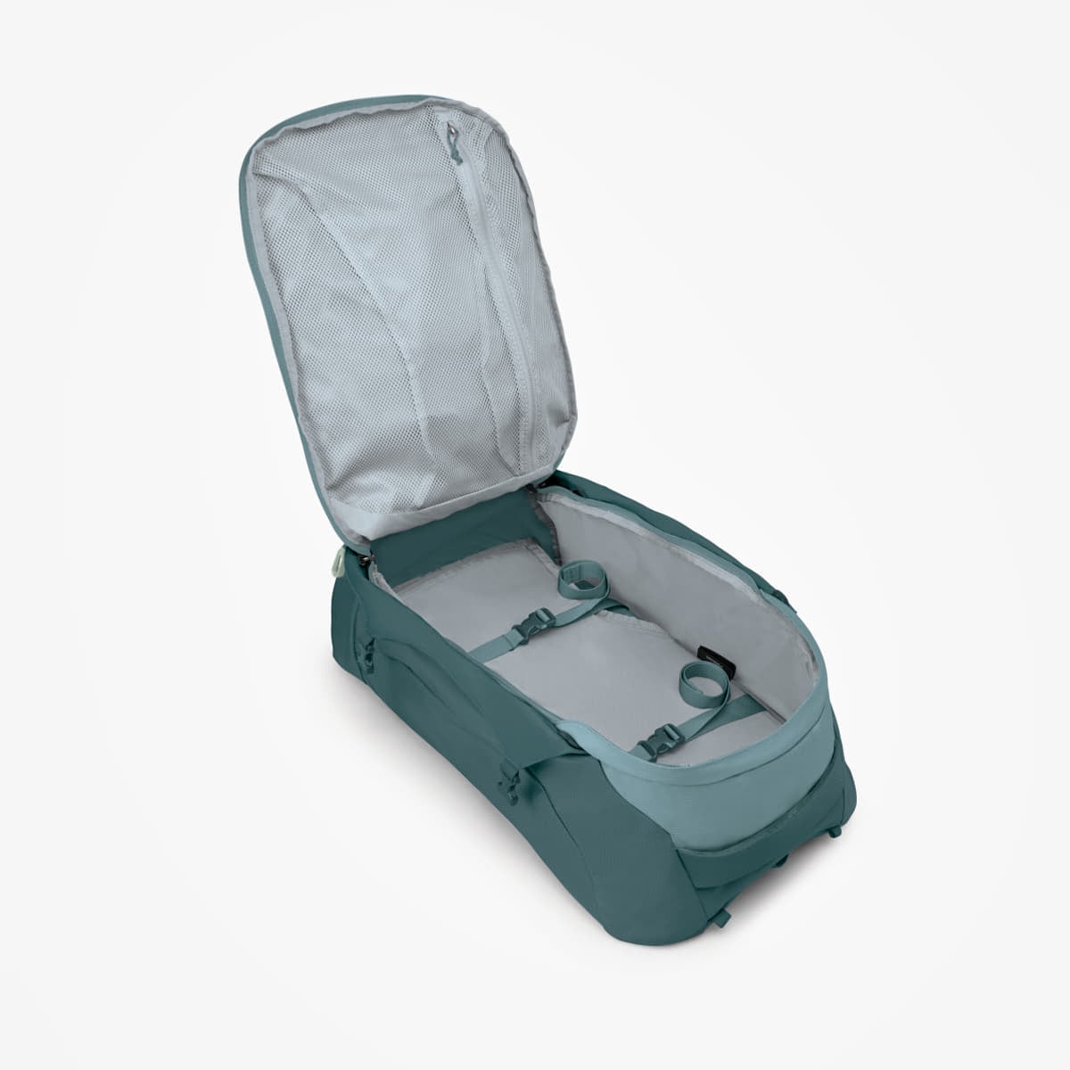 Plecaki męskie Osprey Farpoint 55 Cascade Blue/ Torrent Blue