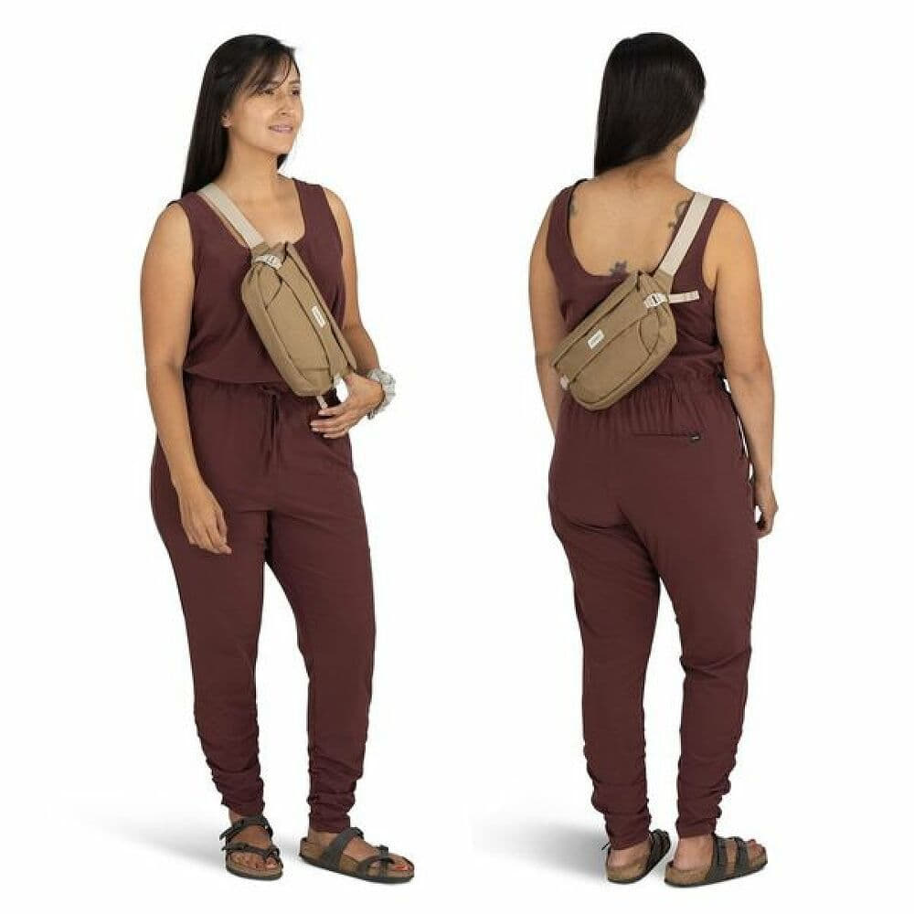 Ryggsäckar för män Osprey Arcane Hip Bag Latte Brown