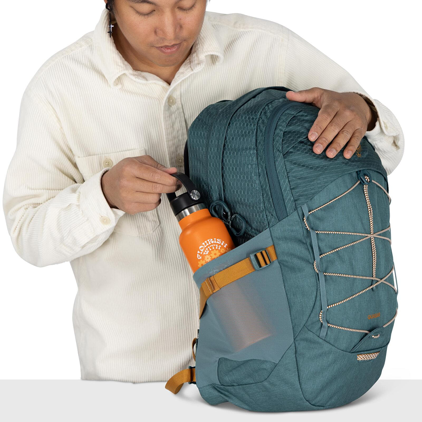 Ryggsäckar för män Osprey Quasar Torrent Blue Heather