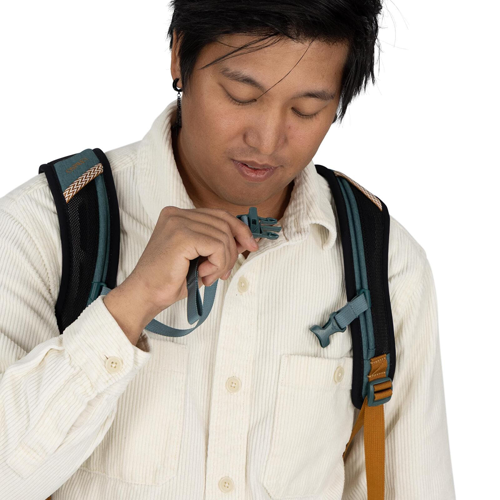 Ryggsäckar för män Osprey Quasar Torrent Blue Heather