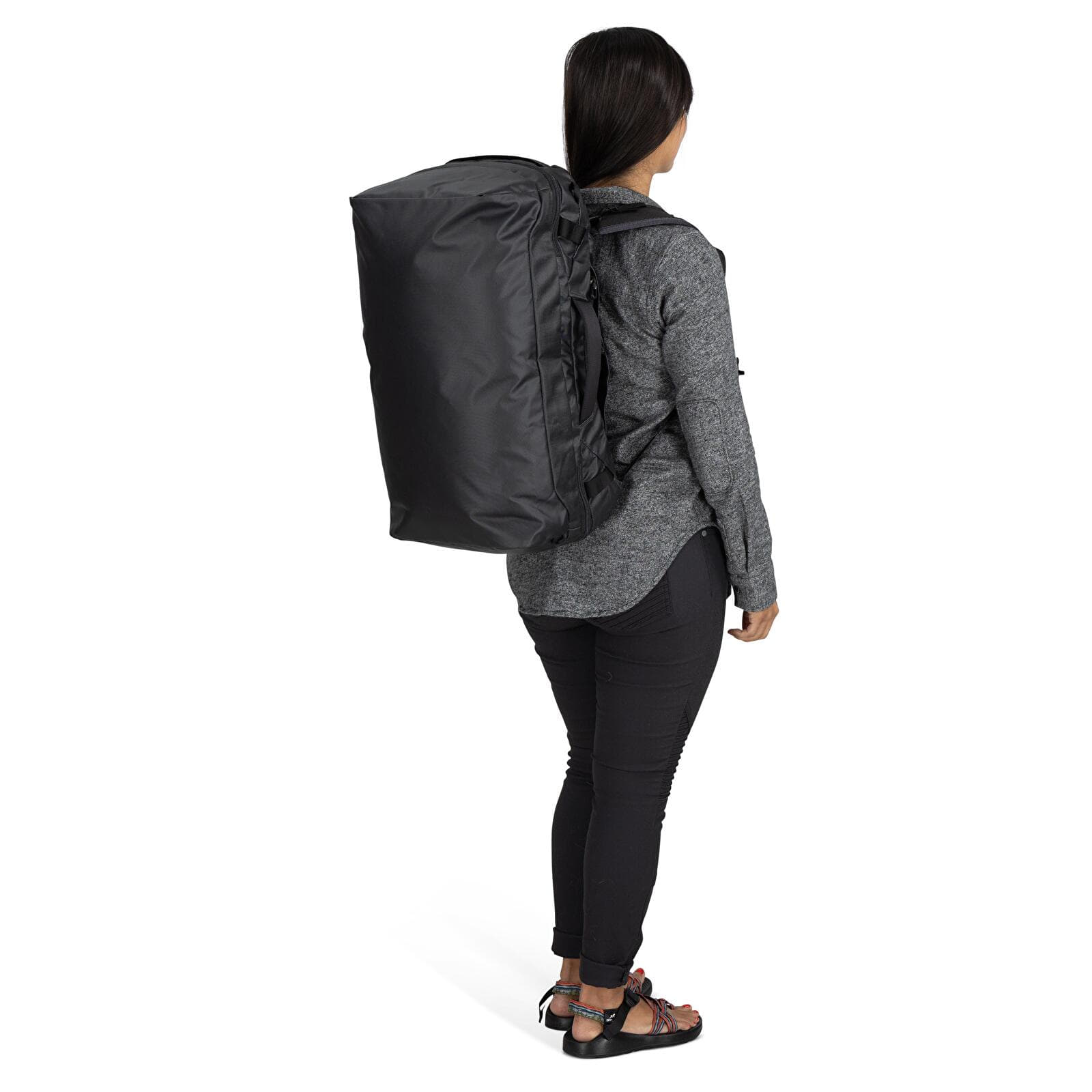 Sacs à bandoulière pour hommes Osprey Transporter Squff Raven Black/ Black