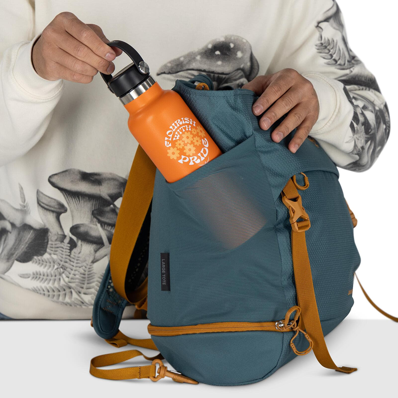 Pánské batohy Osprey Daylite Large Tote Torrent Blue