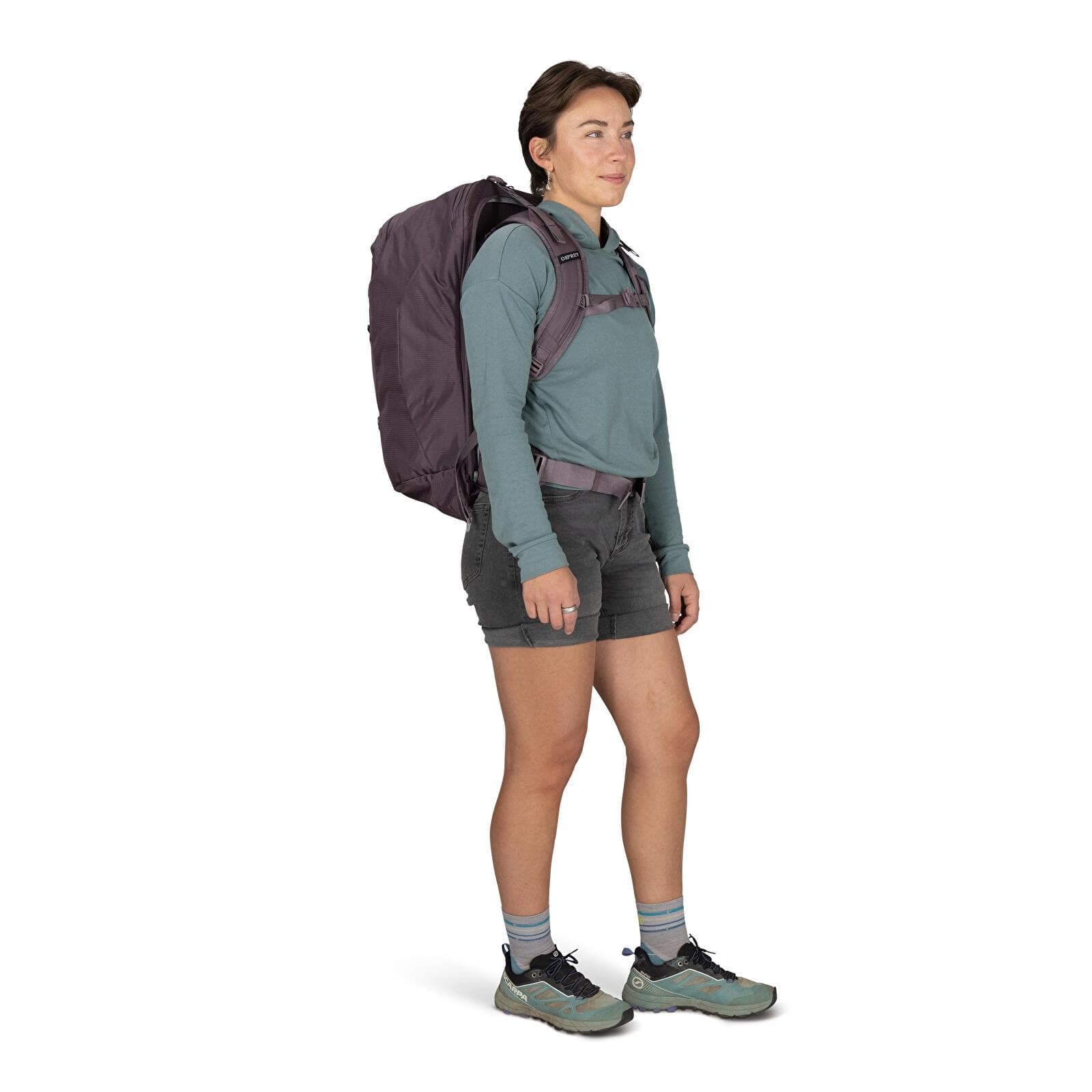Women's backpack Osprey Fairview 40 Graphite Purple