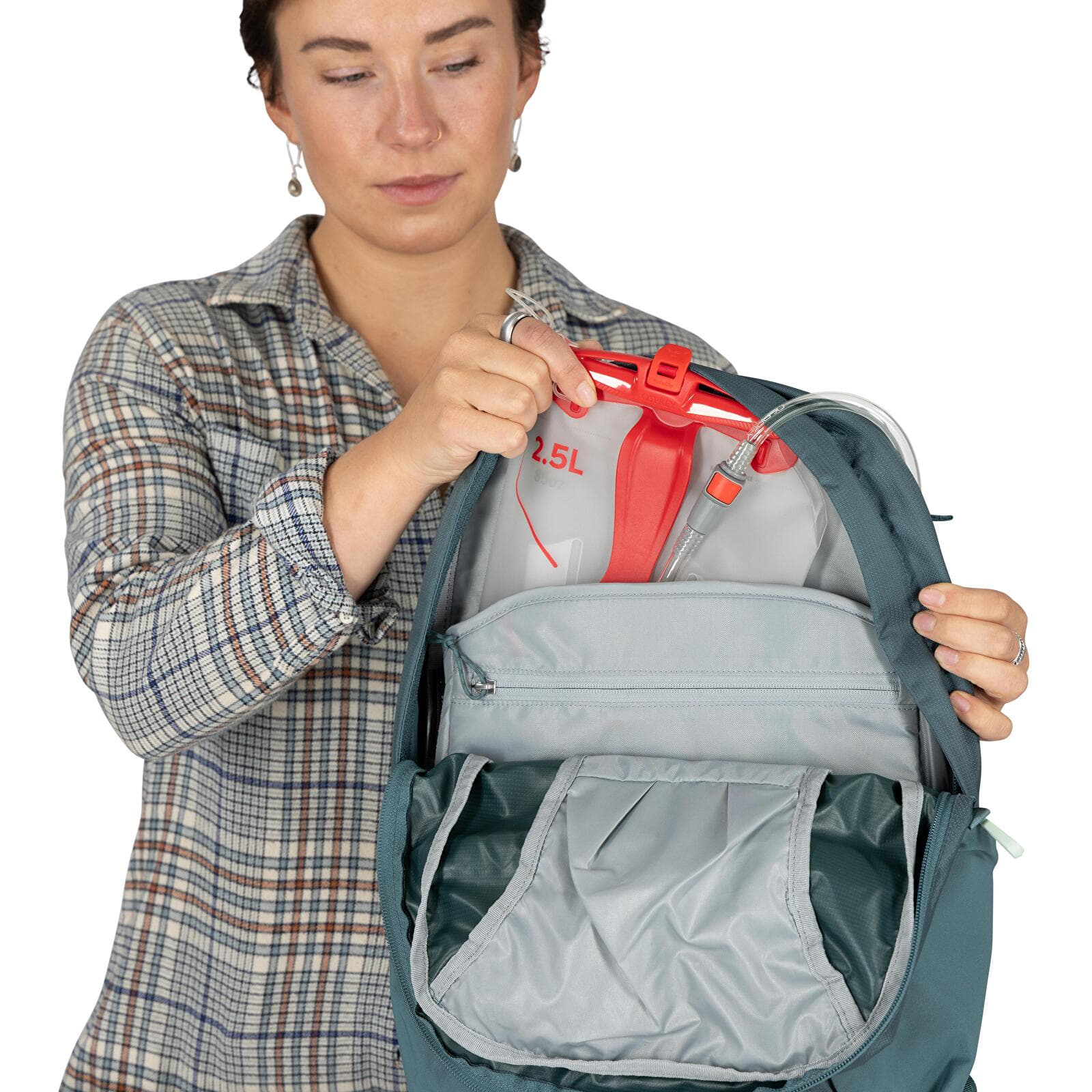 Ženski nahrbtniki  Osprey Fairview 70 Cascade Blue/ Torrent Blue