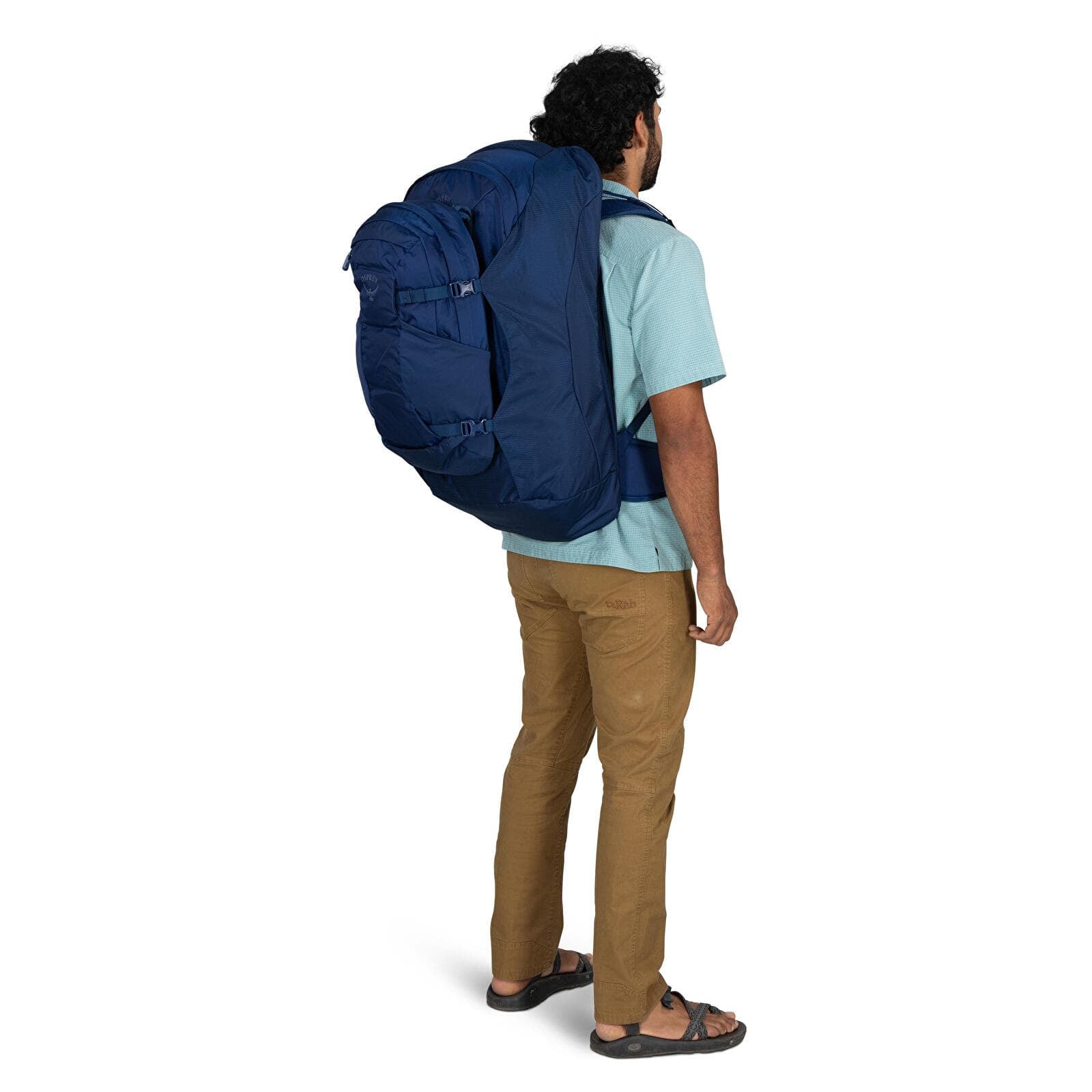 Men's backpacks Osprey Farpoint 70 Antique Blue