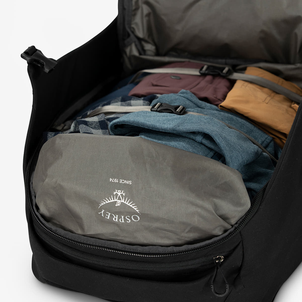 Férfi hátizsákok Osprey Porter 65 Black