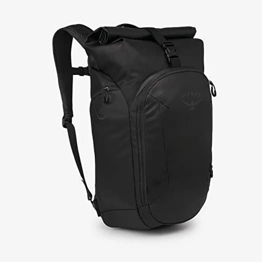 Plecak Osprey Transporter Roll Top Backpack Raven Black/ Black