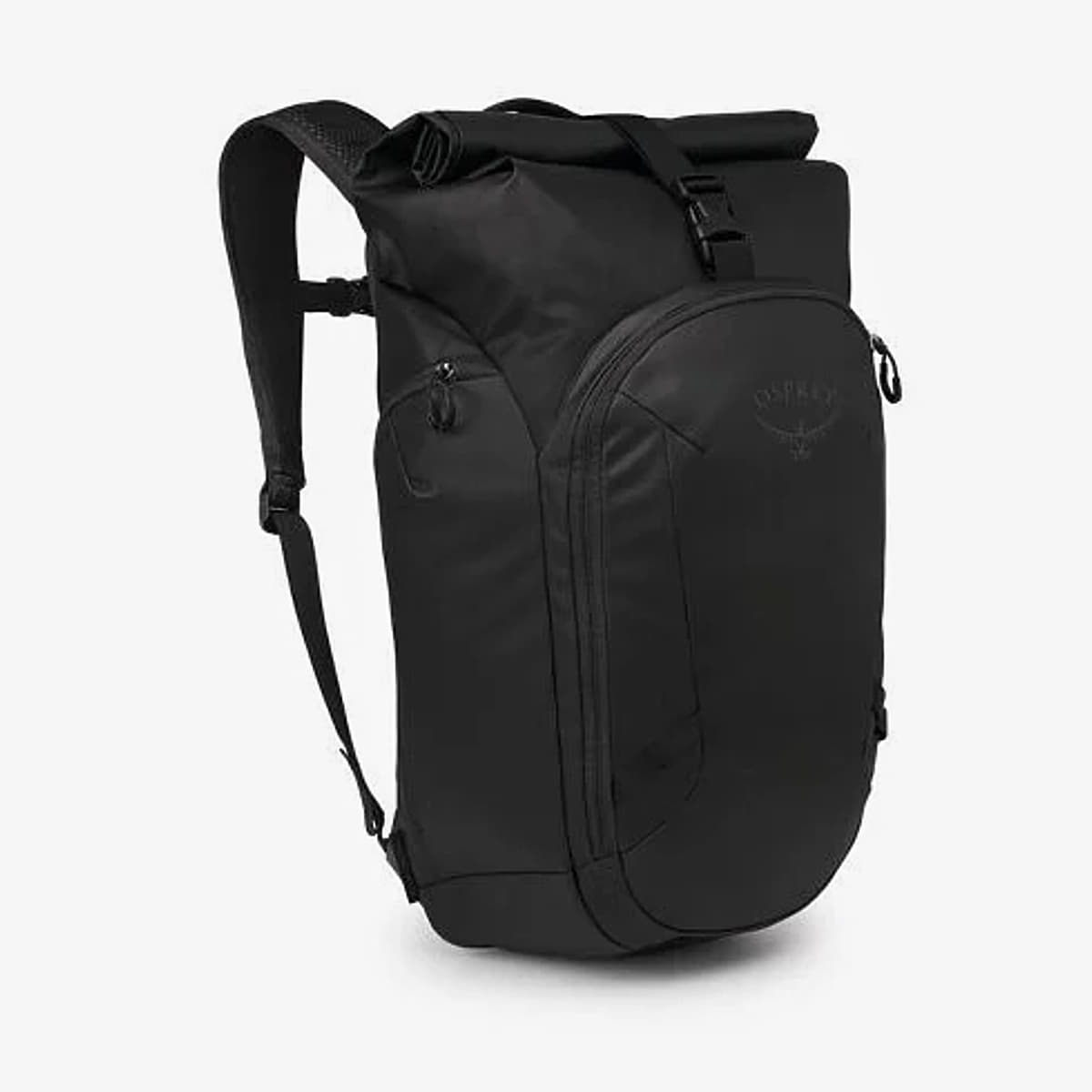 Ανδρικά σακίδια Osprey Transporter Roll Top Backpack Raven Black/ Black