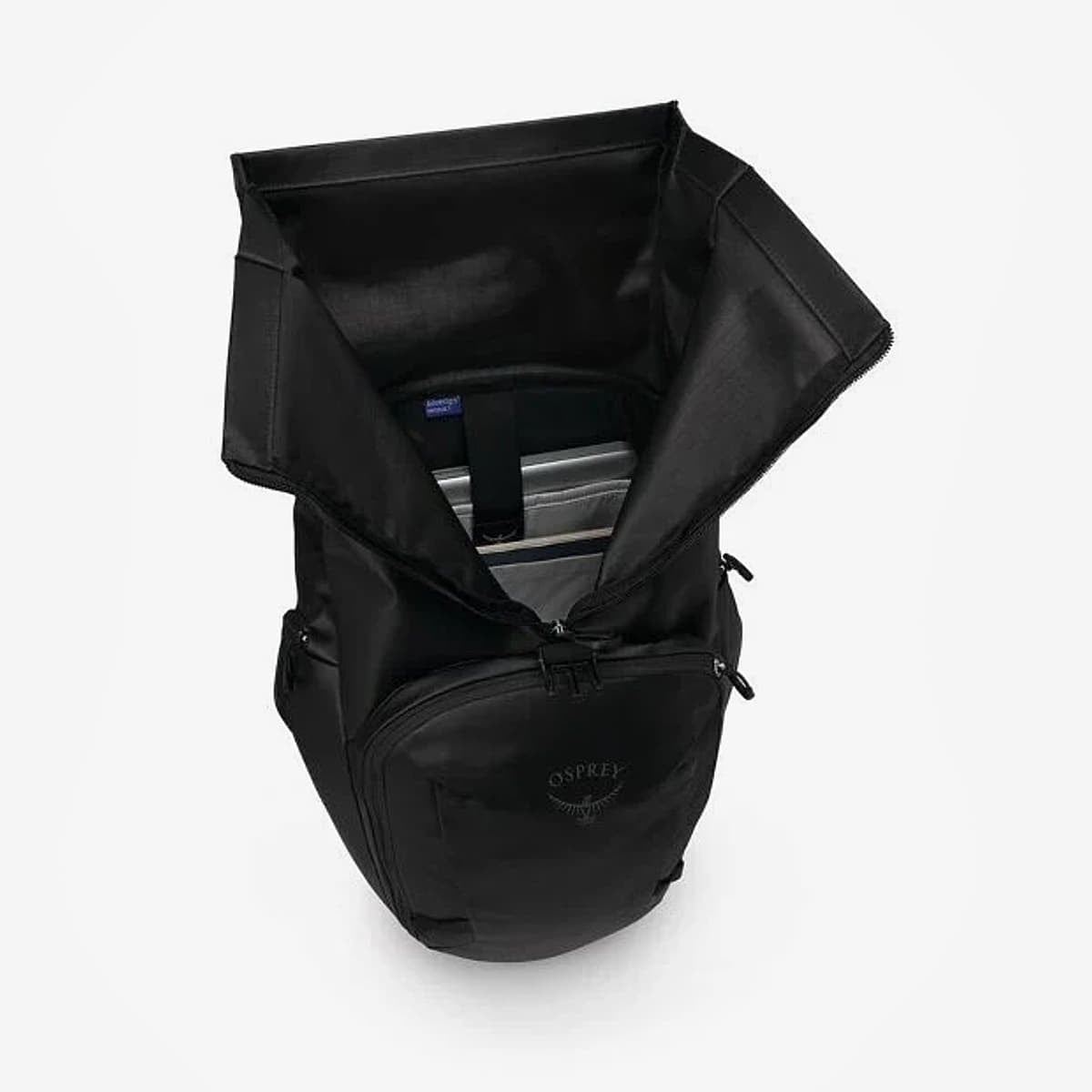 Ανδρικά σακίδια Osprey Transporter Roll Top Backpack Raven Black/ Black