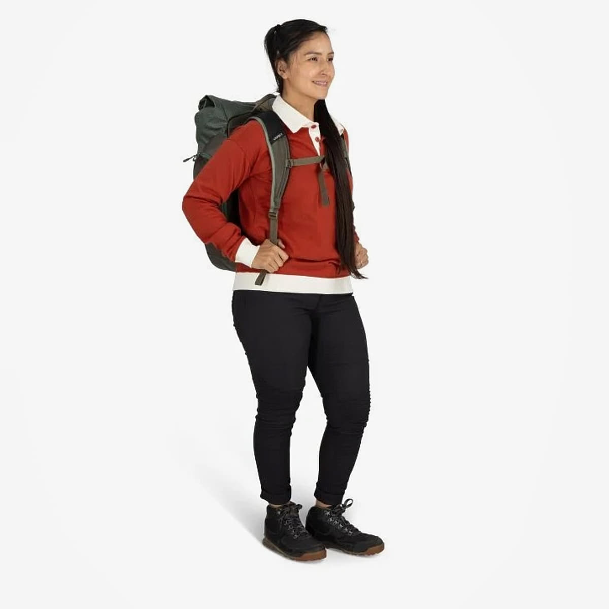 Rucksäcke für Männer Osprey Transporter Roll Top Pack Pine Leaf/ Earl Grey